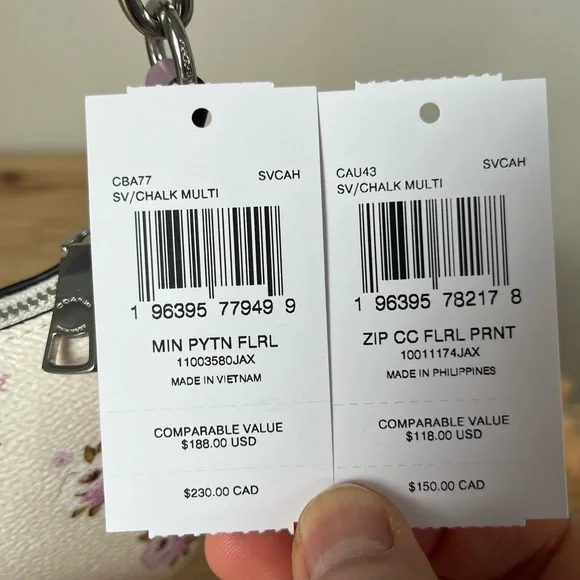 ✅Coach Mini Payton Hobo Set